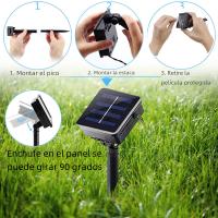 Luces De Cadena Solar LED Para Exteriores Impermeables Luz De Hadas Para Decoración De Jardín Navidad Fiesta Boda Árbol De Calle - details 3