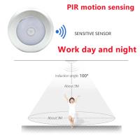 Luz Nocturna Sensor De Movimiento PIR 6LED Inducción Corporal Inalámbrica Detector Automático Encendido/Apagado Para Iluminación Doméstica Al Lado Del Cama - details 2