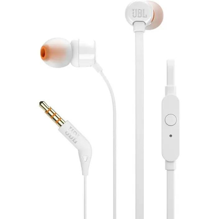 Auriculares JBL Harman T160 Tune color Blanco - 1