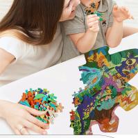 Rompecabezas De Dinosaurio Hahowa Para Niños Juguete Educativo De Formas De Animales De La Ciudad Regalo De Navidad - details 3