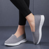 Zapatos Planos Cómodos Para Mujer Verano Transpirables De Malla Para Caminar Al Aire Libre Zapatos Casuales Slip-On Ligeros - details 5