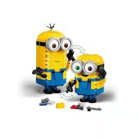 Mini Juguete De Bloques De Construcción Despicable Me Serie Juguetes De Puzle Minion Para Decoraciones Y Regalos De Cumpleaños Para Niños Edad Recomendada 3-18 Años Material ABS Plástico - details 0