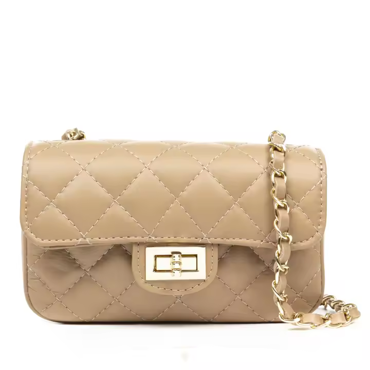Firenze Artegiani. Amaro bolso bandolera Mujer. Piel auténtica Sauvage Acolchado. Made in Italy. Vera Pelle Italiana. - 1