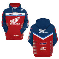 Sudadera De Motocicleta Honda Con Capucha Estampada 3D Equipo De Carreras Largo Manga Casual Sin Marca De Origen En Mainland China - details 4