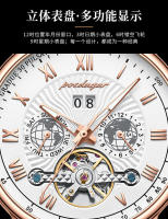 Reloj mecánico nuevo para hombre, reloj de lujo de moda multifuncional, reloj de una pieza para hombre. - details 7
