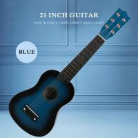 Guitarra De 21 Pulgadas Para Niños Instrumento Musical De Seis Cuerdas Mini Juguete Portátil Ligero Elemento Musical Para Principiantes - details 6