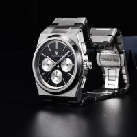 Reloj De Pulsera De Cuarzo PAGANI DESIGN VK63 Para Hombre Reloj De Lujo Deportivo Resistente Al Agua Con Cronógrafo Y Cristal De Zafiro - details 2