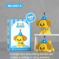 Nuevos Blocs De Construcción Educativos Para Niños Mini Perros Doble Serie Micro-Partículas Juguetes De Construcción De Bloques De Plástico ABS Regalo De Adorno Cartoon - details 10