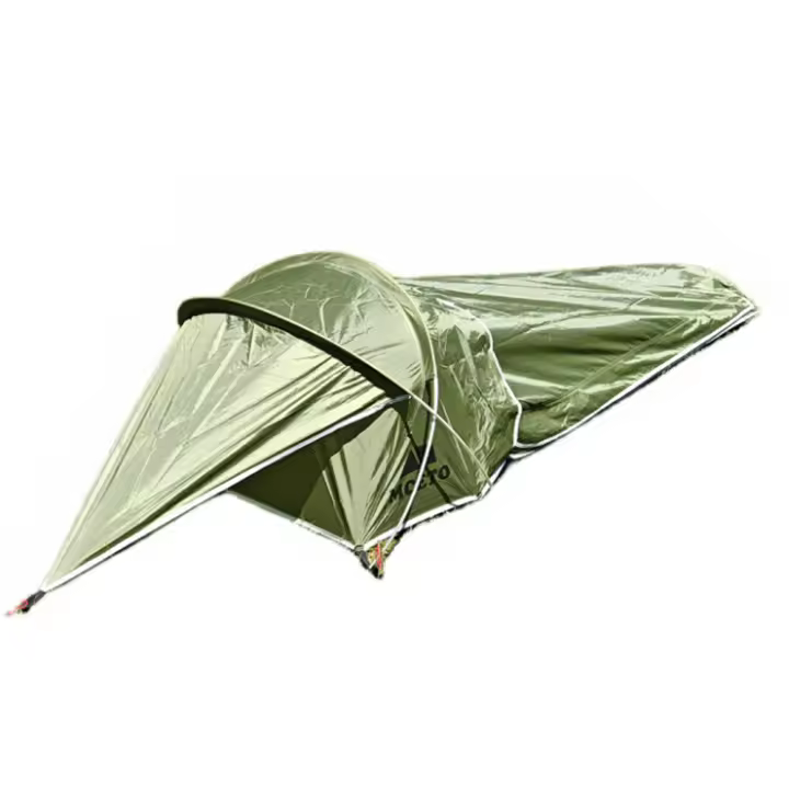 Carpa Ultraligera Para Solos Impermeable Para Acampar Y Senderismo Con Material De Tela 600D Oxford Y Reflectante LIXADA - 1