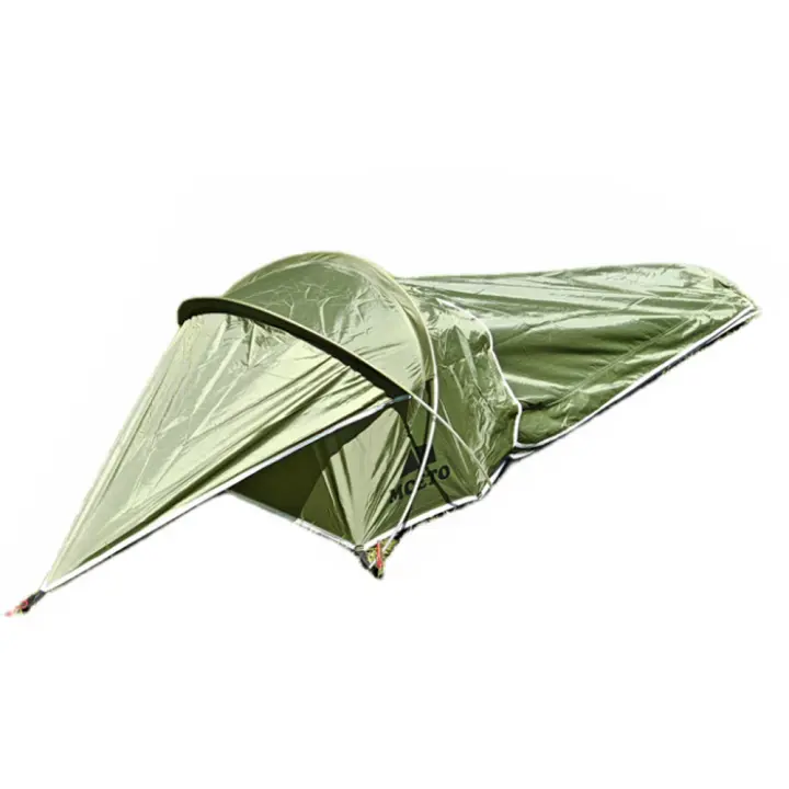 Carpa Ultraligera Para Solos Impermeable Para Acampar Y Senderismo Con Material De Tela 600D Oxford Y Reflectante LIXADA - 1