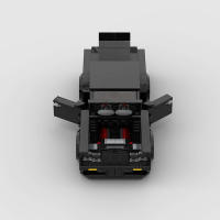 Modelo De Coche De Carreras Roadster Bloques De Construcción Pequeños Para Niños Juguete DIY Regalo Compatible Con MOC - details 5