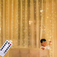 Luces LED Para Decoración Navideña Control Remoto USB 3/4/6M Guirnalda De Boda Luces De Tejado Luz De Bulbo Encantador Para Dormitorio - details 14