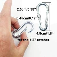 4pcs Cuerda De Acampar 5m Ajustador De Cordón Para Tienda De Campaña Correa Reflectante Tensión Rápida Pulley Ratchet Cierre De Ancilla - details 5