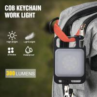 Linterna Mini LED Recargable COB Linterna Portátil Para Camping Y Exteriores Con Abrazadera De Corcho Luz De Trabajo Portátil - details 3
