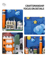 Bloques De Construcción De Venecia 4928 Postcard Ciudad Artesanía De Crea Bricks Moc Ideas Decoración Educativa Juguete Regalo Montaje Colgante - details 4
