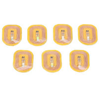 7pcs NFC Iluminación De Uñas Con Diferentes Colores Pegatinas Adhesivas Inteligentes Para Arte De Uñas ABS Glow En La Oscuridad - details 10