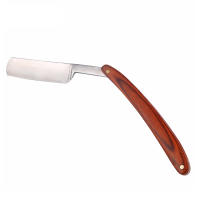 Afeitadora Manual YINTAL Para Hombres Cuchillo De Afeitar Clásico Con Mango De Madera De Bécquer Hoja De Acero Carbono Afeitado Corporal Y Facial - details 2