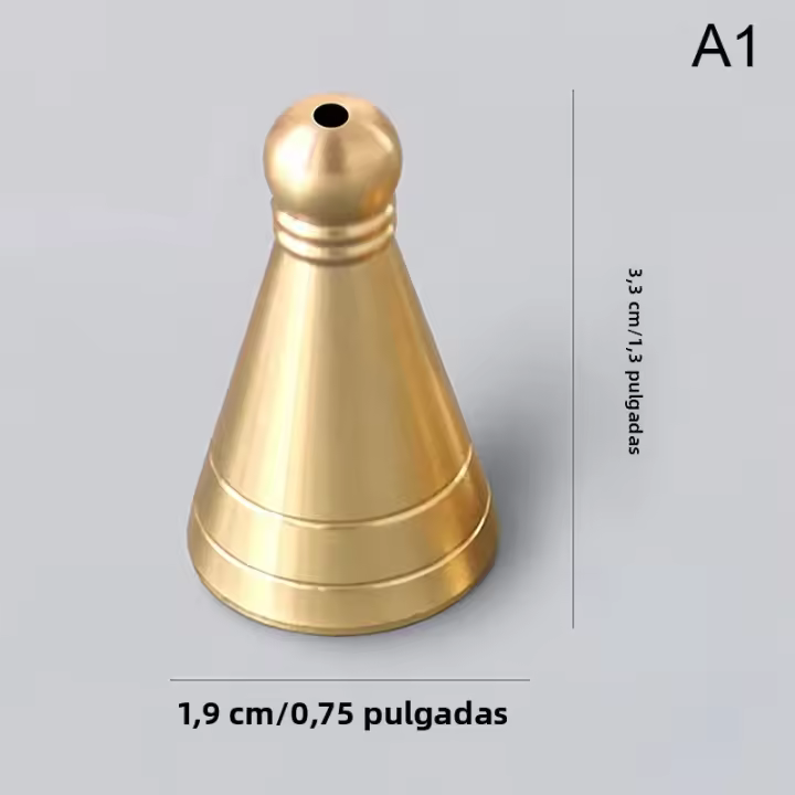 Molde De Incienso De Bronce Para Polvo De Agarwood Herramienta De Formado Y Templado Accesorio Para Encendedor DIY - 1