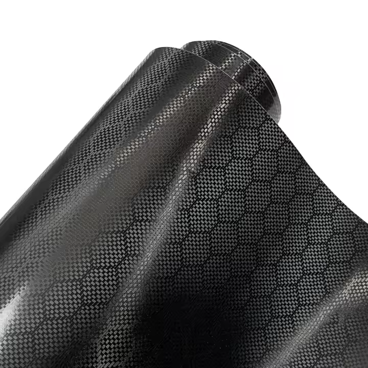Pegatina De Fibra De Carbono Impermeable Autoadhesiva Negra Para Coche Película De Cambio De Color Para Accesorios De Automóvil - 1
