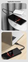 Cable De Carga Rápida USB Ultra Corto 0.25m Para iPhone 14 Xiaomi Oneplus 3A Compatible Con Power Bank Tipo C Micro Correa De Alimentación Y Datos - details 5