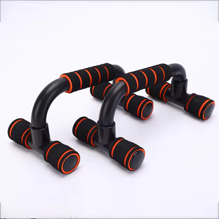 H-type Push-up Stand Equipo De Fitness Para Entrenamiento De Músculo Pecho Eje De Forma De Espuma Para Ejercicios En Casa - 1