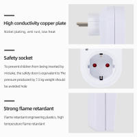 Temporizador Digital Electrónico Para Cocina Con Enchufe De Salida 230V 110V 12/24 Horas Ciclables Programables Con Enchufe EU FR US UK AU - details 10
