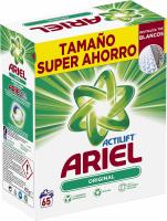 Ariel Detergente Lavadora en Polvo, 65 Lavados, Original, Jabon con Tecnologia Anti-Residuos que Deja la Ropa Limpia y Reluciente (4,225Kg) - details 0