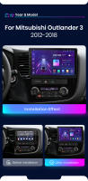 Junsun Android 13 inalámbrico CarPlay Android Auto Radio para Mitsubishi Outlander 3 GF0W GG0W 2012-2018 coche Multimedia navegación GPS autorradio - details 3