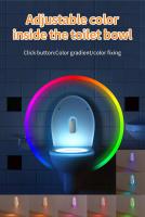 Lámpara De Noche LED Con Sensor De Movimiento Recargable Para Inodoro Dormitorio Pasillo Escaleras Armario Baño Luz De Pie - details 2