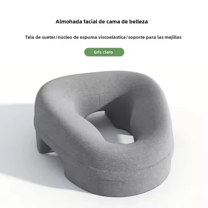 Almohada De Espuma De Memoria Transpirable Soporte Ergonómico Para Descanso Y Masaje Corporal Ideal Para Belleza Y Salón - 1
