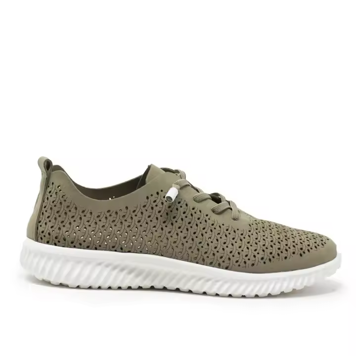 GALLEN AIRCITY KAKI Sneakers mujer 35816 25V CASUAL SPORT PICADO KAKI - 1