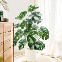 Planta Artificial De Hojas De Monstera Deliciosa Pothos Alocasia 40-103cm Decoración Festiva Para El Hogar Y La Oficina - details 2
