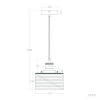 Ledkia Lámpara Colgante Cristal Matisse - Diseño Clásico y Acabados de Calidad Premium - details 6