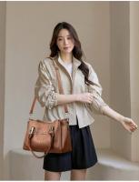 Bolso De Hombro Para Mujer De PU De Alta Calidad Y Tres Capas Suaves Bolso Cruzado De Lujo Diseñador a Main Bolsos De Mujer - details 15