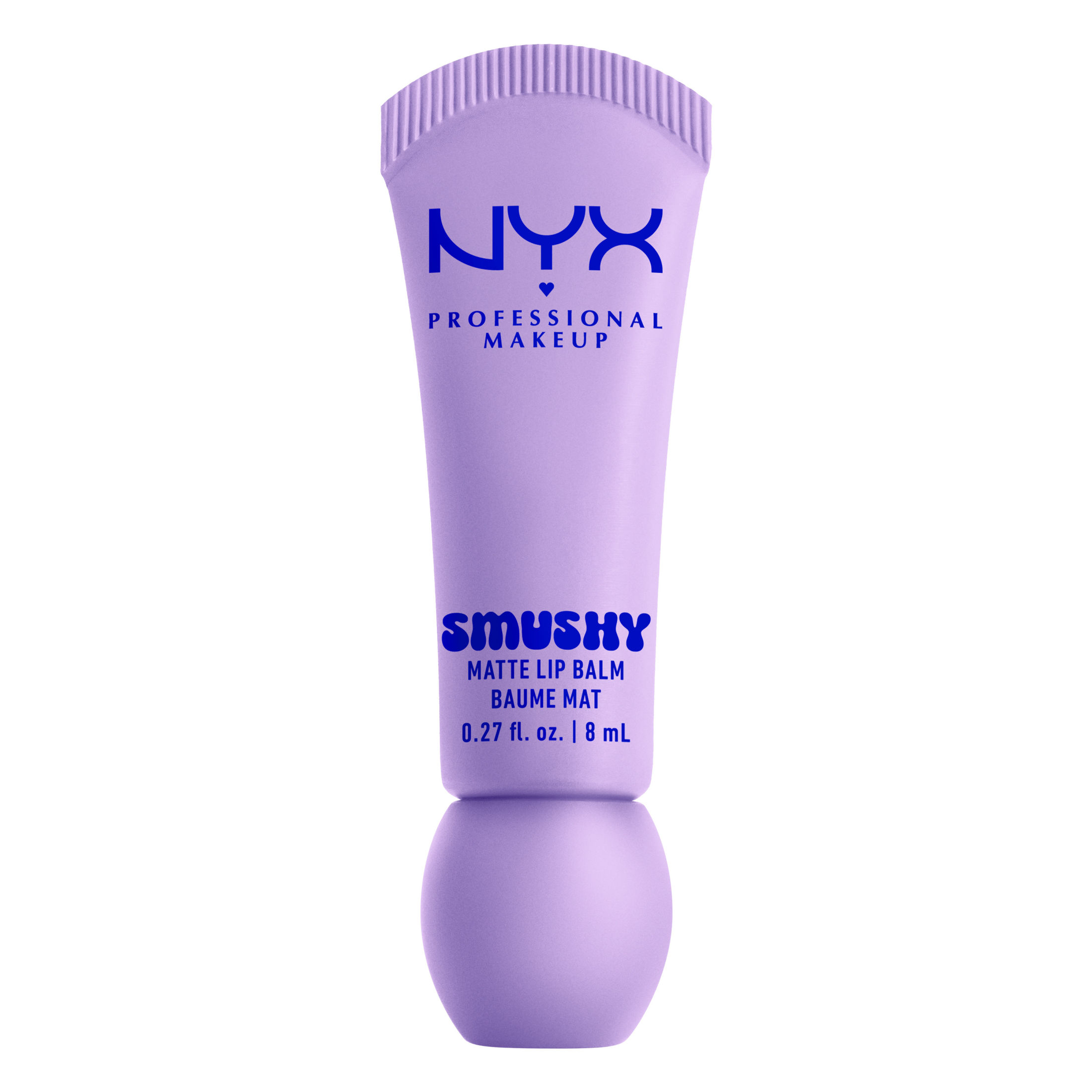 NYX Professional Makeup | Smushy Matte Lip Balm con Aplicador Suave, Bálsamo Labial Mate con Acabado Difuso, Ceramidas de Azúcar y Polvo de Arroz Mochi, Fórmula Vegana