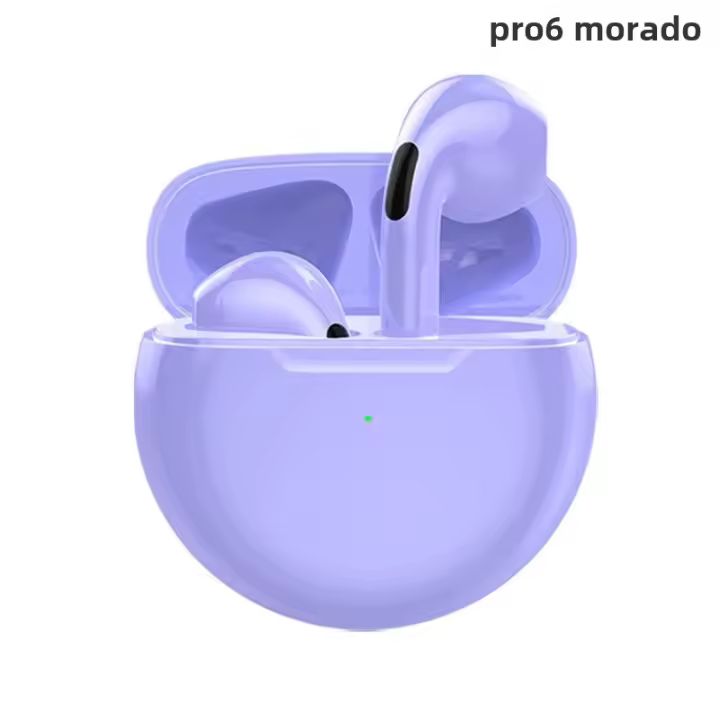 Auriculares inalámbricos con Bluetooth Air Pro 6 TWS, auriculares con mini auricular para Xiaomi, Android, Apple, iPhone - 1