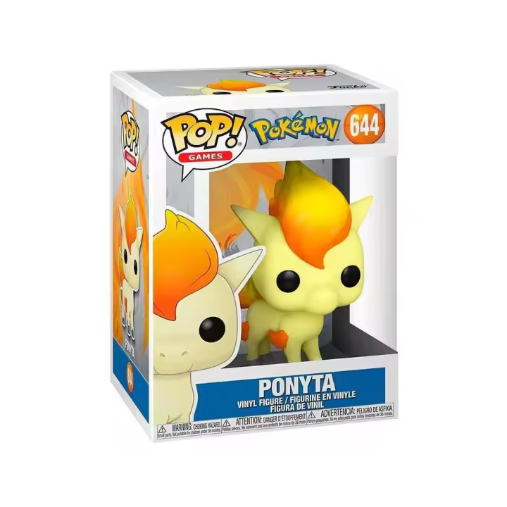 Funko Pop Games Pokémon Figura Ponyta 74228 Juguetes FUNKO - 1