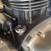 Tapa De Rellenador De Aceite De Motor Para Triumph Bonneville T100 T120 Bobber Black Street Twin Scrambler 1200 XC XE Accesorios Cubierta De Plug De Aluminio - details 1