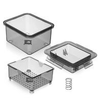 Prensa De Tofu 3 Capas Con Drenaje Integrado Hervidor De Cocina Ecológico Seguro Para Ambiente Herramienta De Preparación De Alimentos - details 7