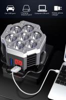 Linterna Frontal Recargable Super Brillante 7LED Impermeable Para Camping Pesca Senderismo Mineria Noche Exterior - details 1