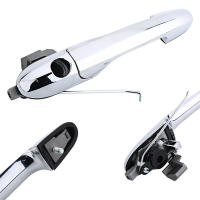 Manija De Puerta Externa Cromada Para Fiat 500 2007-2020 Izquierda O Derecha Parte Exterior 735592026 735592012 - details 3