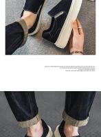 Zapatos Para Hombre Talla Grande Loafers Casuales Cómodos Zapatillas De Piel Suave Ligeros Vintage Flats Para Ocio - details 7