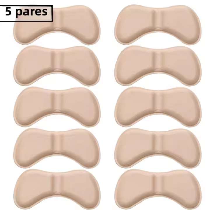5 Pares De Almohadillas De Suela Para Zapatos Alivio Del Dolor Antiwear Protección De Talón Adhesivo Insertos De Esponja EVA Para Cuidado De Los Pies - 1