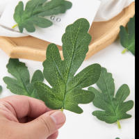 50 Piezas De Hojas De Sandía Artificiales Para Decoración De Bodas Navidad Y Scrapbooking Caja De Dulces Arreos De Navidad - details 5