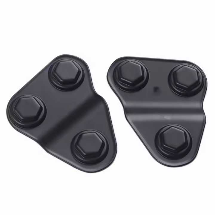 Protector De Tornillos Para Puerta Delantero De Coche Para Jeep Wrangler JL Gladiador JT Willys 2018-2023 Accesorios Interiores ABS Negro - 1