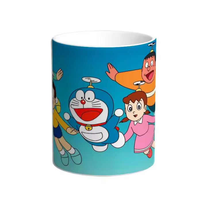 Taza Doraemon. Nobita. Shizuka. Takeshi. Suneo - 1