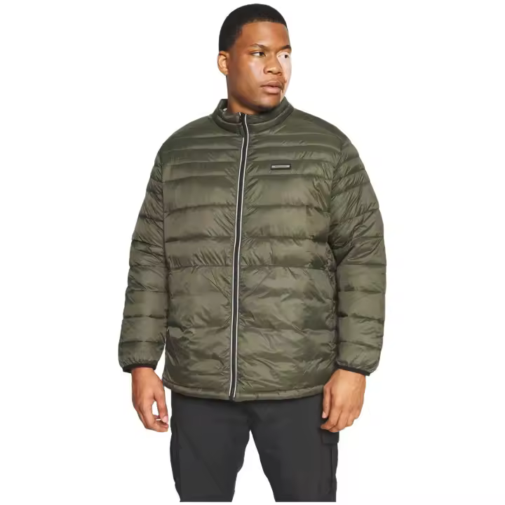 Chaqueta Jack&Jones Puffer Collar para hombre en color verde - 1