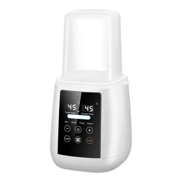 Calentador Y Esterilizador De Botella De Leche Eléctrico Multifuncional 200W Con Operación De Un Click Descongelar Calentado Esterilizar Función Anti-seco Para Bebés - 1