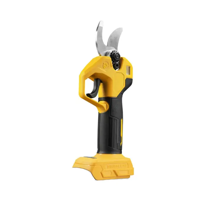 Tijeras De Podar Eléctricas Sin Cable Con Pantalla LED Herramienta De Jardín Compatible Con Batería Dewalt 18V Acero De Carbono Para Frutas Y Árboles - 1