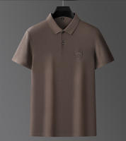 Camisa Polo De Verano Para Hombres Diseño De Moda Bordado Algodón De Seda Transpirable Casual Negocios Manga Corta - details 8